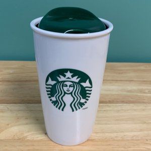 Starbucks Classic Reusable Coffee Tea Travel Tumbler Double Wall Ceramic Mug